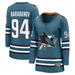 Women's Fanatics Branded Alexander Barabanov Teal San Jose Sharks Home Breakaway Player Jersey