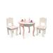 Sophia's Doll Plaid Table & Chair Set Manufactured Wood in Brown | 13 H x 11.75 W x 11.75 D in | Wayfair TD-0208PKAC