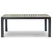 Signature Design by Ashley Mount Valley Dining Table Plastic/Metal in Brown | 29 H x 72 W in | Outdoor Dining | Wayfair P384-625