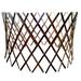 MGP Circular Bamboo Fence Trellis Wood/Bamboo in Brown | 24 H x 36 W x 36 D in | Wayfair BCT-36B