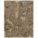 Verde Home by Jaipur Living Kathmandu Handmade Abstract Tan/ Black Area Rug (9'X12') - Jaipur Living RUG156060