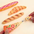 JXBille magnétique noire pour documents stylo à bille Pizza Croissant Baguette Encre Aimant de