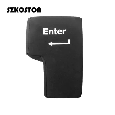 SZKOSTON-Grand oreiller de bureau anti-souligné clé d'entrée USB bouton de décompression