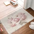 Tapis Antidérapant Shabby Chic Français Polymères de Cuisine Couloir Welcome Lea Décoration de