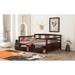 Full Size Storage Daybed with 2 Drawers, 78.6''L*57''W*34''H, 85.6LBS