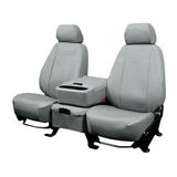 CalTrend Rear Solid Bench DuraPlus Seat Covers for 2001-2003 Ford Windstar - FD224-08DA Light Grey Insert and Trim
