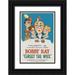 Illustrator Unknown 20th Century American 17x24 Black Ornate Wood Framed with Double Matting Museum Art Print Titled - Movie Poster: Bobby Ray - Greet the Wife