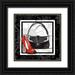 Gorham Gregory 15x15 Black Ornate Wood Framed with Double Matting Museum Art Print Titled - Purse and Shoe II