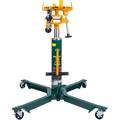 Omega Pro Hydraulic Transmission Jack - 2 Stage Telescopic Design with Foot Pump - 1000 lb. Capacity for Garage Shop