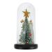 1pc Glass Lighted Christmas Tree Christmas Tree Ornament Christmas Tree Decor