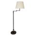 House of Troy Randolph Swing Arm Floor Lamp in Oil Rubbed Bronze