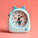 Silent Desktop Battery Operated Home Decor Ornament for Kids Decoration Ornament Cartoon Alarm Clock Alarm Clocks Home Decor 4