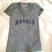 Pink Victoria's Secret Tops | Grey Angels Short Sleeve Tshirt | Color: Gray | Size: S