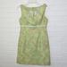 Lilly Pulitzer Dresses | Lilly Pulitzer Vtg Embroidered Pineapple A-Line V Neck Sleeveless Dress | Color: Green/Pink | Size: 2