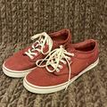 Vans Shoes | Brand New Maroon Colored Vans - The Authentic Original Vans Low Top Classic Shoe | Color: Red | Size: 7