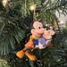 Disney Holiday | Disney Christmas Carol Mickey Mouse And Tiny Tim Ornament Vintage Rare Age Marks | Color: Black/Blue | Size: Os