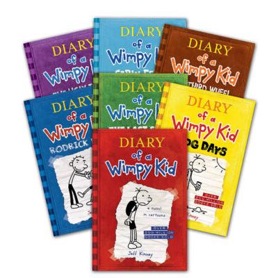 Diary of a Wimpy Kid Collection (Pack #1-17) (Hardcover) - Jeff Kinney