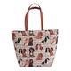 Signare Tapestry Shoulder Bag Tote Bag for Women with Cavalier King Charles Spaniel Dog Design (SHOU-KGCS)