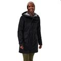 Berghaus Womens Foxghyll Hooded Parka Jacket - Black/Grey - UK 10