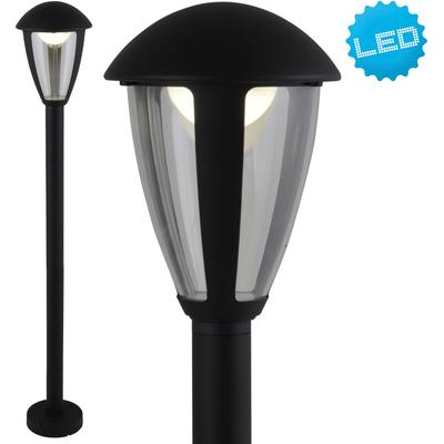LED Außen-Stehlampe NÄVE "Clint", schwarz, B:19,00cm H:100,00cm T:16,50cm, Lampen, Aluminium schwarz Kunststoff klar incl. 14x LED IP44 Höhe 100cm Image