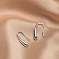 Boucles d'Oreilles Goutte d'Eau en Argent pour Femme Bijoux à la Mode Cadeaux pour Fille