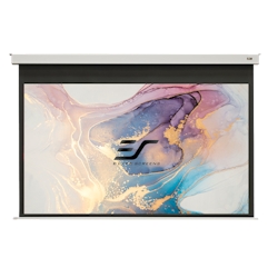 ELITE SCREENS-EVANESCE B - DECKENEINBAU MOTORLEINWANDWeiß / 16:9 / 244 x 137 (Vorlauf 30cm)-Projektionsleinwand-geeignet für: normalen Beamer Image