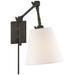 Visual Comfort Signature Collection Suzanne Kasler Graves Wall Swing Lamp - SK 2115BZ-L