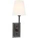 Visual Comfort Signature Collection Thomas O'Brien Hulton 16 Inch Wall Sconce - TOB 2190BZ-L