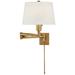 Visual Comfort Signature Collection Chapman & Myers Chunky Wall Swing Lamp - CHD 5106AB-L2