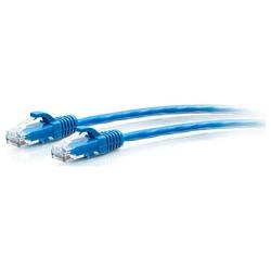 C2G 10ft (3m) Cat6a Snagless Unshielded (UTP) Slim Ethernet Network Patch Cable - Blue - Patch cable - RJ-45 (M) to RJ-45 (M) - 10 ft - 0.2 in - UTP - CAT 6a - molded snagless - blue