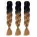 Kayannuo Christmas Clearance 1PC New Fashion Womens Gradient Long Braid Wavy Party Wigs M