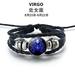 Kayannuo Back to School Clearance Men s And Women s Bracelets Twelve Constellation Leather Rope Bracelet