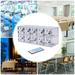 OUKANING 10 Slots Acrylic Clear Cellphone Locker Cell Phone Storage Box Thickened Cabinet with Keys