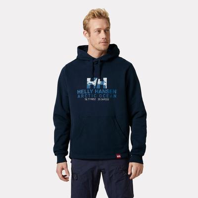 Helly Hansen Herren Arctic Ocean Bio-baumwolle Hoodie 2XL