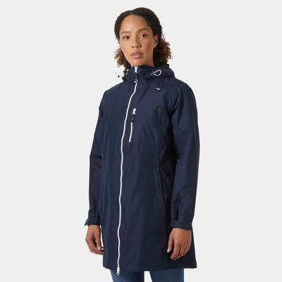 Helly Hansen Damen Long Belfast 3/4-langer Regenmantel XS