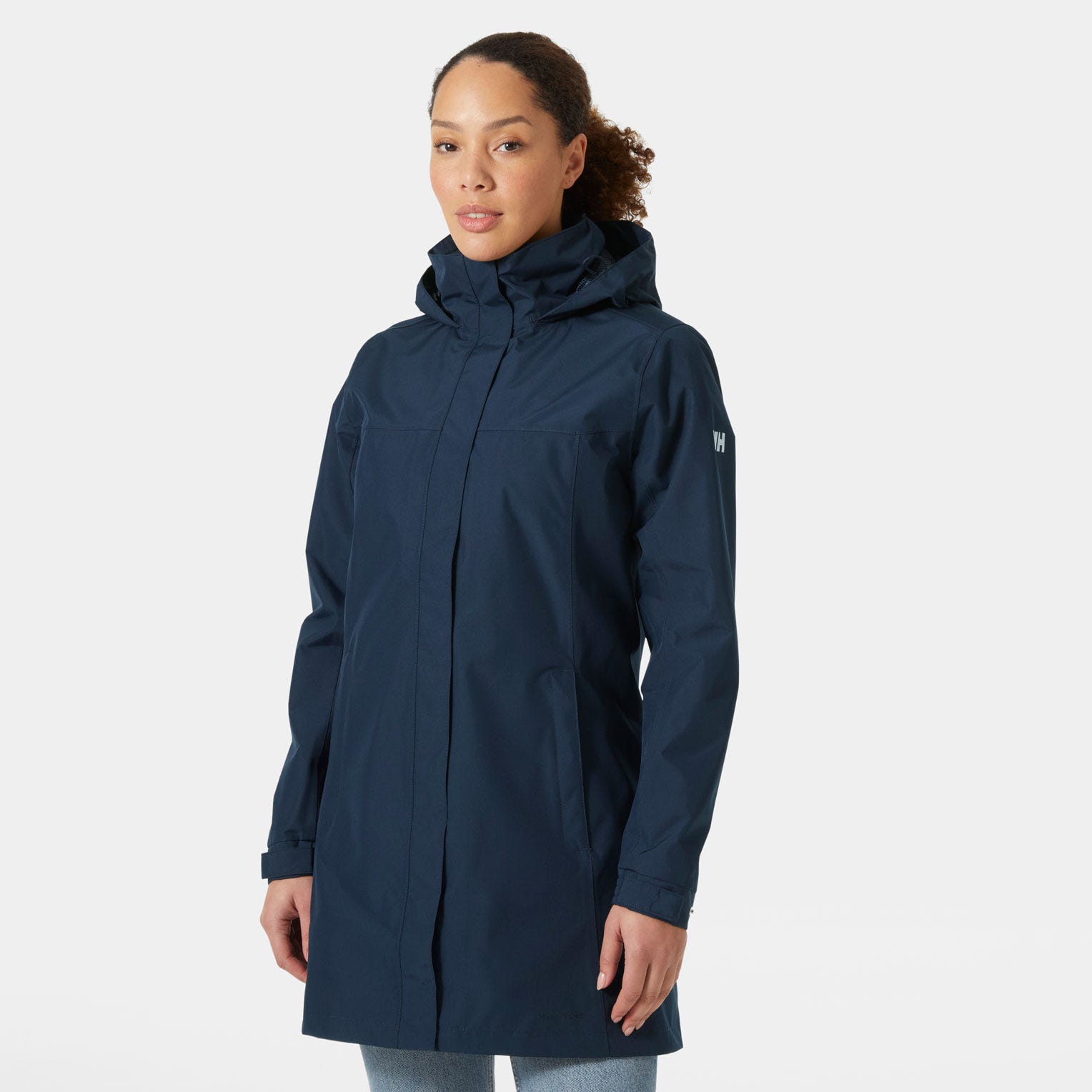 Helly Hansen Damen Aden Langer Regenmantel M Image