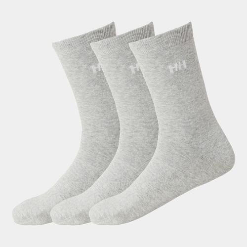 Helly Hansen Unisex Alltags Baumwollsocken 3 Paar 36-38