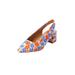 Women's The Mea Slingback by Comfortview in Multi Floral (Size 11 M)