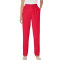 Plus Size Women's 7-Day Straight-Leg Jean by Woman Within in Vivid Red (Size 26 WP) Pant