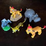 Disney Toys | Black Friday Sale 5 Disney Lion King Figures: Simba, Fuli, Beshte, Bunga | Color: Black/Yellow | Size: Osb