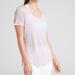 Athleta Tops | Athleta Lilac Scoop V-Neck Short Sleeve Breezy Tee Top | Color: Red | Size: Various