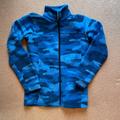 Columbia Jackets & Coats | Columbia Boys Blue Camo Fleece Zip Up Jacket Coat Large 14/16 | Color: Black/Blue | Size: Lb