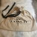 Coach Bags | Coach Drawstring Dust Bag Gift Bag Storage Cover Bag 19” X 13.5” New | Color: Cream | Size: Os