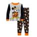 Disney Pajamas | Disney - Mickey Mouse Pumpkin Pajama Set | Color: Black/Orange | Size: 3tb