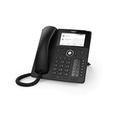 Snom D785 IP Telefon, SIP Tischtelefon Farbe + SmartScreen, 12 SIP-Identitäten, Sensorhakenschalter, Bluetooth, USB, 48 selbstbeschriftende Schlüssel (12 physische), Schwarz, 00004349