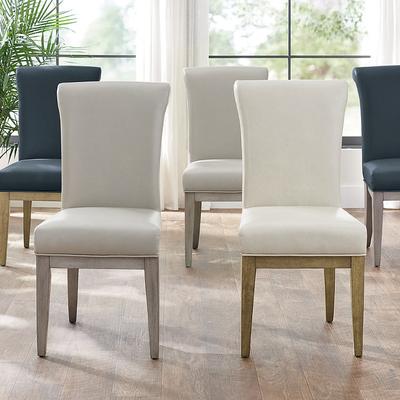 Corinne Dining Side Chairs, Set Of Two - Mocha, Mo...