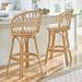 Savannah Swivel Bar & Counter Stool - Bar Height (30" H Seat) - Grandin Road