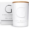 GIANT CANDLES London | 200 Hours | 1,900g XXL Ceramic Scented Luxury Candle | 4 Wicks | Gift Box | 100% Natural Vegan Soy Wax | by Giant Organics | Extra Large XL Big Candle | Scent: Silver Linen