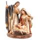 The Healing Corner Christmas Traditional Nativity Set Xmas Decoration Holy Family Xmas Nativity Scene 3 Figures Special Xmas Gift Christmas Ornament Multicolour