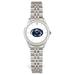 Women's Silver Penn State Nittany Lions Logo Medallion Rolled Link Bracelet Wristwatch